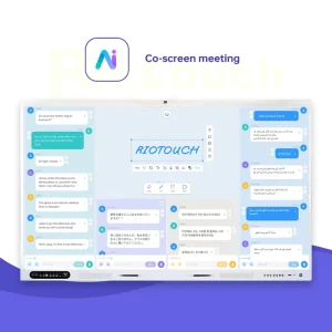 Smart Board Ai Technology 65/75/86/98/100/105/110 Size Whiteboard Software For Teaching Interactive Flat Panel Board