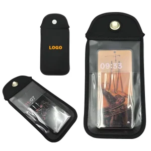 Smart Magnetic Neoprene Lockable Phone Pouch High School Student Friendly Mobile Phone Cover