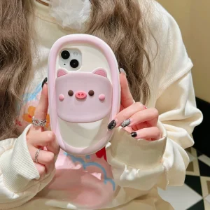 Soft Silicone Mobile Phone Cover Shockproof Cute Cartoon Phone Case for iPhone 11 12 13 14 15 Pro