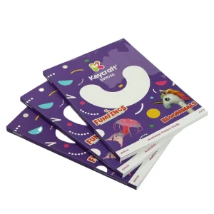 Softcover Design Custom Brochure flyer catalogue Book Printing in China