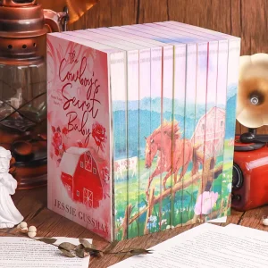 Softcover Special Edition Custom Book Printing with Sprayed Edges and Connected Spine Pattern Printed Edge Artwork