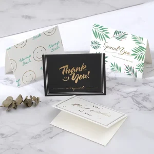 Special You Different Best Wishes Art Design Theme Custom Offset Printed Cardboard Flyers Business Cards Thank You Cards Gift