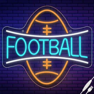 Sport Neon Signage Football Baseball Billiards Graphic Styles Custom Sizes for Private Club Man Cave