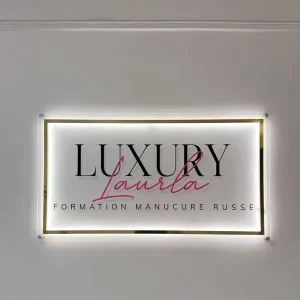 Square Storefront Round Signs Business Custom Mirror Acrylic Signboard Logo Signage Custom Sign Business Office