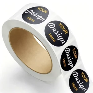 Stickers Self Adhesive Waterproof Oil Proof Sticker Label Printing Sticker Roll