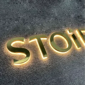 Storefront 3D LED Letter Sign Name Board Shop Illuminated LOGO Indoor Outdoor Waterproof Advertising Signage
