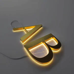 Storefront Retail Shop LED Channel Letter Sign Acrylic Material Outdoor Advertising Holiday Decoration Indoor Outdoor Use