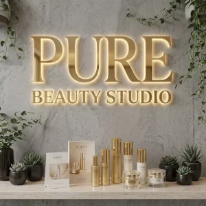 Storefront Signage Advertising Board Outdoor Metal Letters 3D Signage Restaurant Advertising Sign Boards