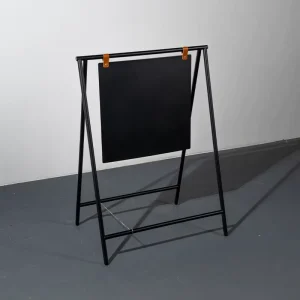 Storefront Standing A-frame Display Rack Creative Wrought-iron Floor-standing Advertising Sign Portable Foldable Directional