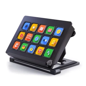 StreamDeck Gaming Controller Mini Keyboard USB Membrane for PC Desktop with LCD Backlit Programmable Keys Factory New