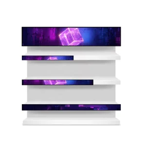 Stretch Bar LCD Display Type 23.1 37.8 49.5 Inch Custom Commercial Advertising Strip Panel Media Player Android Indoor LCD Bar