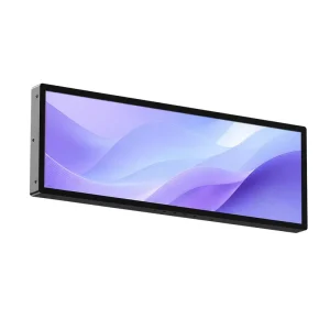 Stretched Bar Signage with Custom Size Ultra Stretch Format and Wall Mounted Installation for Digital Price Display