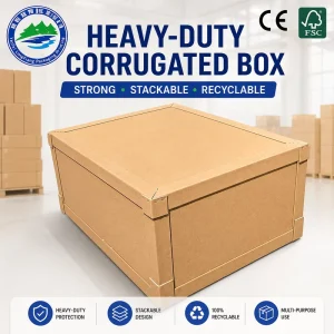 Strong Double Wall Logistics Packaging Heavy Duty Carton 7 Layers of Super Hard extra Large Corrugated Cartons