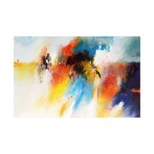 Stylish Indoor Decoration New Print Tech Colorful Metal Aluminum Wall Artwork