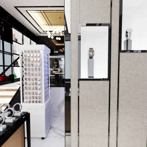 Sundo Custom Modern Minimalist Style Watches Stores High End Watch Store Design Watch Shop Interior Decoration