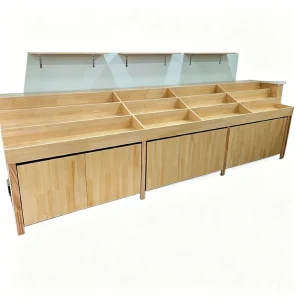 Supermarket Rack for Fruit and Vegetable Display Shelves Grocery Stores Freestanding Rack