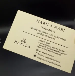 Textured Business Cards Premium Paper & Paperboard Printing Product