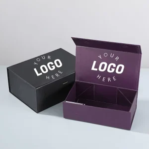 The Manufacturer Customizes Recyclable and Durable Luxury logo Magnetic Folding Gift Box Packaging Cardboard Gift Boxes