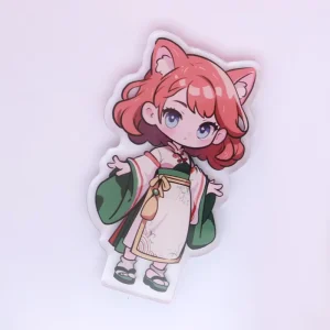 Thickening Clear 8MM Acrylic Standee with UV Printing Light Weight Cute Anime Design
