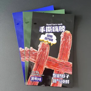 Three-Side Seal Customizable Gravure Printed Outer Bags Premium Food Grade Resealable High Fresh Keeping Moisture Light Proof