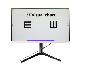 Top View 27 Inch LED Visual Chart CL-278 Height Adjustment Optometry Equipment Instrument AC 110-240V