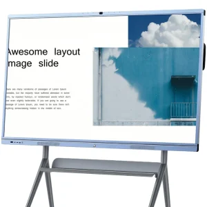 Touchscreen Interactive Smart Board for Education