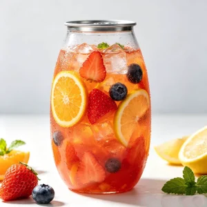 Transparent Disposable PET Can Beverage Container