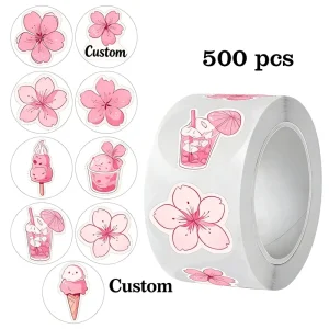 Trending Product Label Sticker Paper Custom Parfum Label Sticker Paper for Decoration