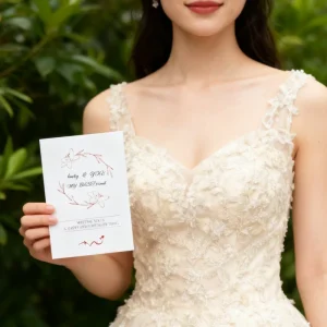 Trendy Personalized Greeting Cards for Wedding & Birthday Parties Coated Paper Offset Printing Custom Thank You & Gift Cards