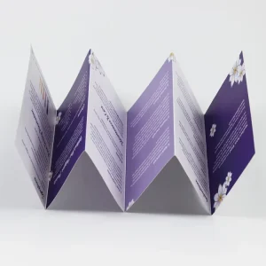Trifold Flyer Kraft Paper