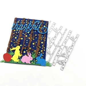 Trunk Metal Cutting Die Template for DIY Photo Albums Cardstock Greeting Cards Scrapbooking Die Cutting and Embossing