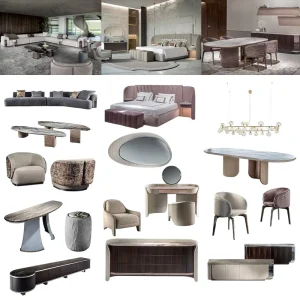 Turnkey Full Furniture Italian Dining Set Luxury Marble Modern 8 10 Seaters Luxury Dining Table