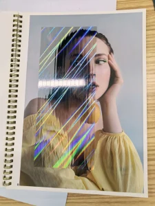 UV Cold Digital Foil Roll for MGI and Scodix Machines Metallic Stamping Film for Paper Brochure Catalog Printing