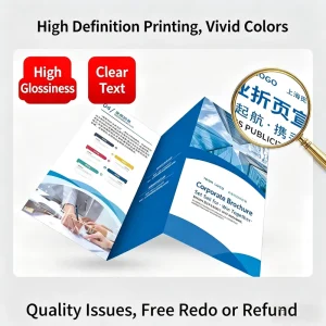 Ultra Cost Effective Flyers One stop Printing Service Custom Marketing Pamphlet