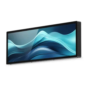 Ultra Wide LCD with Wall Mounted Landscape Design and Optional Android System for Electronics Store Product Display