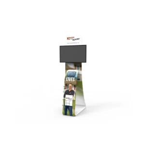 Unique Design TV Display Lightweight Portable Display Stand for Trade Show