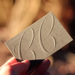 Unique Printing Design Raised Foil Business Cards with logo Luxury Textured Business Card Custom Gift Card for Small Business