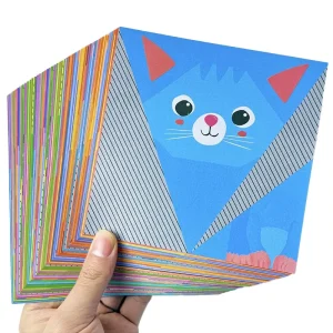 Unisex 14+ Years Paper cutting DIY Origami Craft Materials Line Patterns Templates Educational