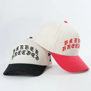 Unisex Outdoor High Quality Cotton Baseball Cap Adjustable Structured Curved Brim Street Style Custom Embroidery Logo Image