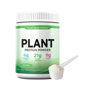 Vegan Protein Powder Halal Sports Nutrition Almond & Pea in Powder Form for Adults