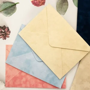 Velvet Invitation Envelopes Custom Logo Color Size Gold Foil Print for Wedding Business Engagement Party