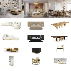 Villa Furniture Solution Project Italian Design Luxury Furniture Modern Living Room Sofa Set Furniture Living Room Sofa