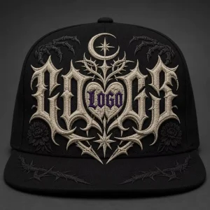 Vintage High Crown Embroidery Gorras 5 Panel Trucker Hat Foam Front Mesh Cap West Coast Chicano Urban Streetwear