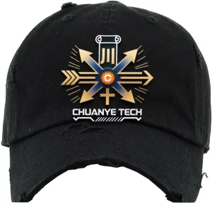 Vintage Washed Distressed Cotton Dad Hat PVC Patch 6-Panel Unstructured Baseball Cap Adjustable Unisex Custom Logo