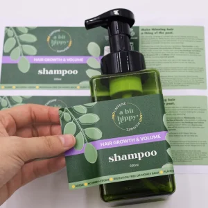 Vinyl Waterproof Custom Design Private Roll Label Cosmetics Shampoo Bottle Labels Stickers Printing