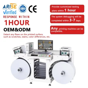 Visual Defect Detection Equipment Print Inspection AI CE Certified Machine Vision Inspection