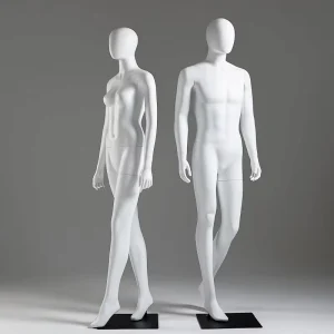 Walking Standing Posture Full Body Mannequin for Men Women Clothing Display Stand
