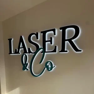 Wall Custom Logo Shop Storefront Sign Brand Logo Outdoor Store Sign Custom Business Signs Advertising Sign for Company