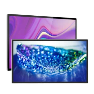 Wall Mounted HD Screen Advertising Machine Full View SDK