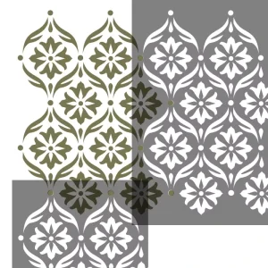 Wall Stencil for Painting on Wall Furniture Floor Fabric Reusable Template Large Size 100*170cm Mandala